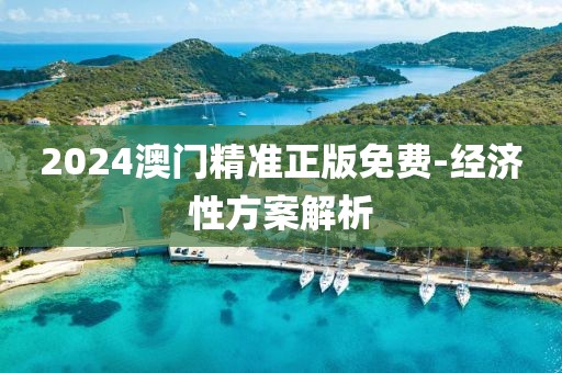2024澳門精準(zhǔn)正版免費-經(jīng)濟性方案解析