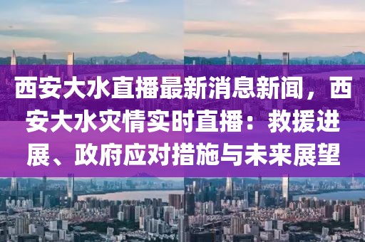 西安大水直播最新消息新聞，西安大水災情實時直播：救援進展、政府應對措施與未來展望