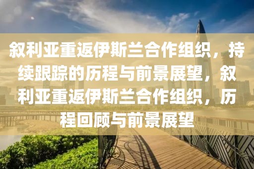 敘利亞重返伊斯蘭合作組織，持續(xù)跟蹤的歷程與前景展望，敘利亞重返伊斯蘭合作組織，歷程回顧與前景展望
