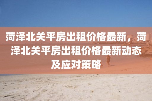 菏澤北關平房出租價格最新，菏澤北關平房出租價格最新動態(tài)及應對策略