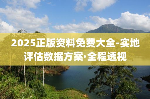2025正版資料免費大全-實地評估數(shù)據(jù)方案·全程透視
