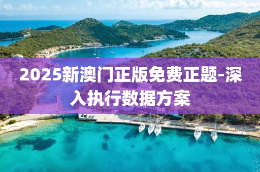 2025新澳門(mén)正版免費(fèi)正題-深入執(zhí)行數(shù)據(jù)方案
