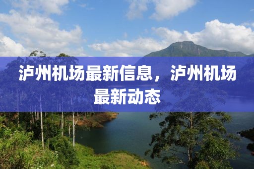 瀘州機場最新信息，瀘州機場最新動態(tài)