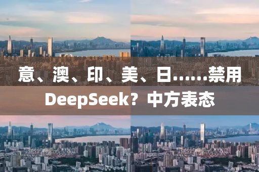 意、澳、印、美、日……禁用DeepSeek？中方表態(tài)