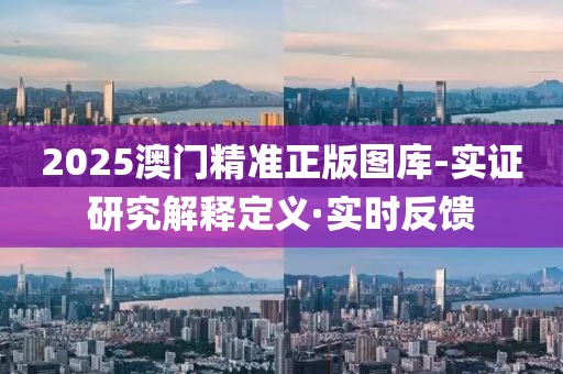 2025澳門精準正版圖庫-實證研究解釋定義·實時反饋