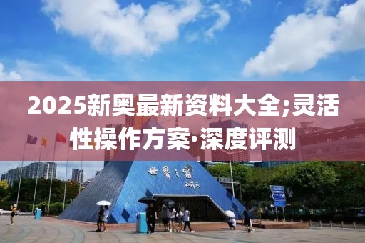 2025新奧最新資料大全;靈活性操作方案·深度評測