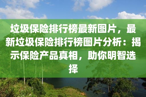 垃圾保險排行榜最新圖片，最新垃圾保險排行榜圖片分析：揭示保險產(chǎn)品真相，助你明智選擇