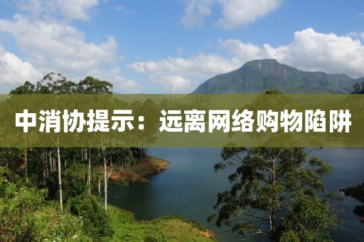 中消協(xié)提示：遠離網(wǎng)絡(luò)購物陷阱