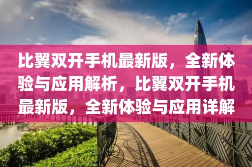 比翼雙開手機最新版，全新體驗與應(yīng)用解析，比翼雙開手機最新版，全新體驗與應(yīng)用詳解