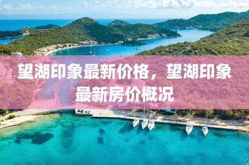 望湖印象最新價格，望湖印象最新房價概況