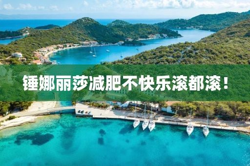 錘娜麗莎減肥不快樂滾都滾！