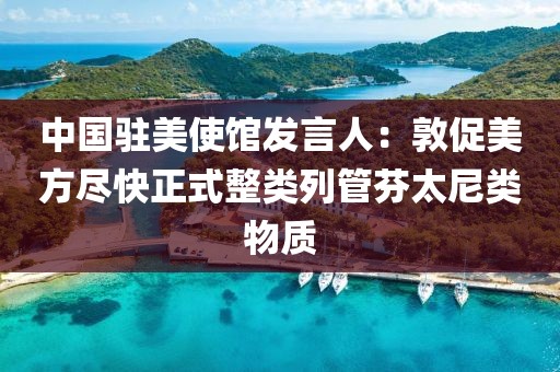 中國駐美使館發(fā)言人：敦促美方盡快正式整類列管芬太尼類物質(zhì)