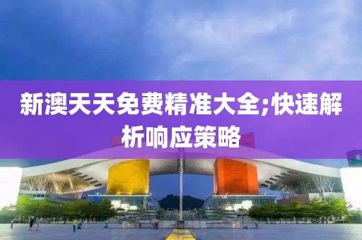 新澳天天免費精準大全;快速解析響應策略