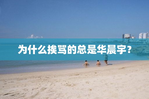 為什么挨罵的總是華晨宇？