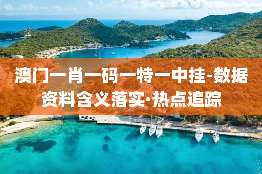 澳門一肖一碼一特一中掛-數(shù)據(jù)資料含義落實·熱點追蹤