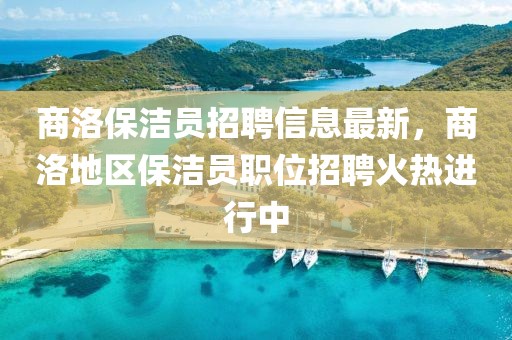 商洛保潔員招聘信息最新，商洛地區(qū)保潔員職位招聘火熱進行中