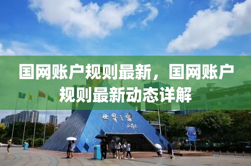 國網(wǎng)賬戶規(guī)則最新，國網(wǎng)賬戶規(guī)則最新動態(tài)詳解