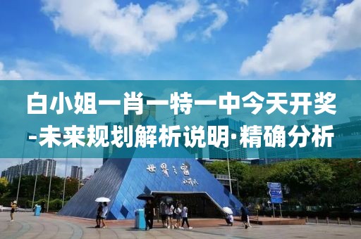 白小姐一肖一特一中今天開獎-未來規(guī)劃解析說明·精確分析