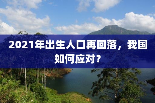 2021年出生人口再回落，我國如何應(yīng)對？