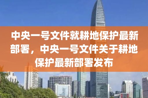 中央一號文件就耕地保護(hù)最新部署，中央一號文件關(guān)于耕地保護(hù)最新部署發(fā)布