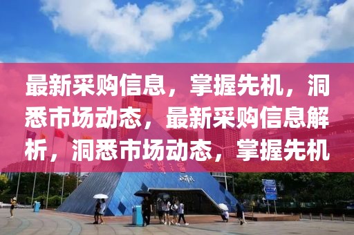 最新采購(gòu)信息，掌握先機(jī)，洞悉市場(chǎng)動(dòng)態(tài)，最新采購(gòu)信息解析，洞悉市場(chǎng)動(dòng)態(tài)，掌握先機(jī)