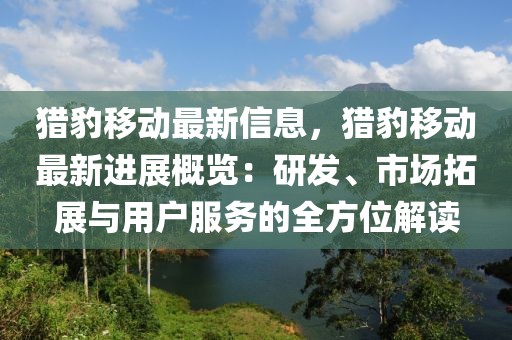 獵豹移動(dòng)最新信息，獵豹移動(dòng)最新進(jìn)展概覽：研發(fā)、市場(chǎng)拓展與用戶服務(wù)的全方位解讀