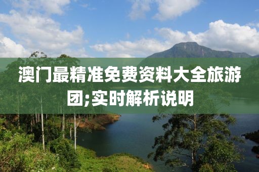 澳門最精準(zhǔn)免費(fèi)資料大全旅游團(tuán);實(shí)時(shí)解析說明