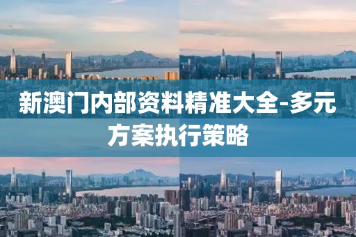 新澳門(mén)內(nèi)部資料精準(zhǔn)大全-多元方案執(zhí)行策略