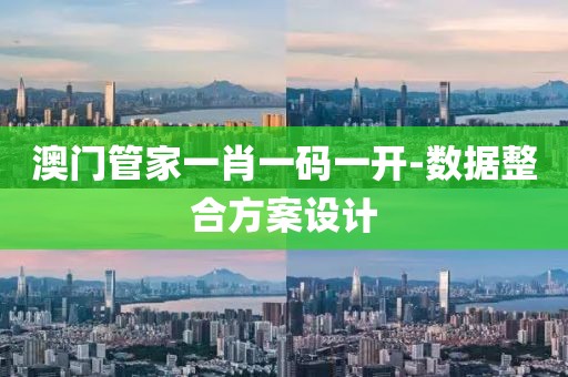 澳門管家一肖一碼一開-數(shù)據(jù)整合方案設計