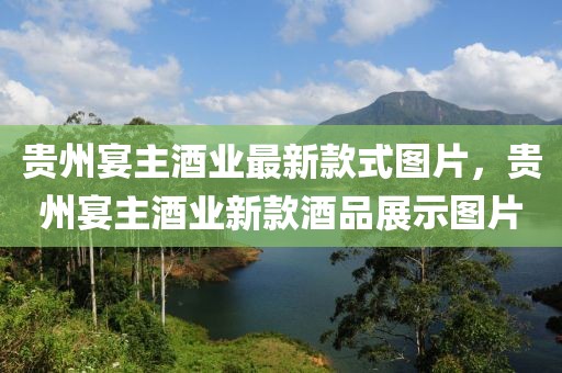 貴州宴主酒業(yè)最新款式圖片，貴州宴主酒業(yè)新款酒品展示圖片