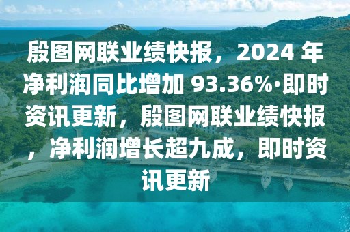 殷圖網(wǎng)聯(lián)業(yè)績(jī)快報(bào)，2024 年凈利潤(rùn)同比增加 93.36%·即時(shí)資訊更新，殷圖網(wǎng)聯(lián)業(yè)績(jī)快報(bào)，凈利潤(rùn)增長(zhǎng)超九成，即時(shí)資訊更新