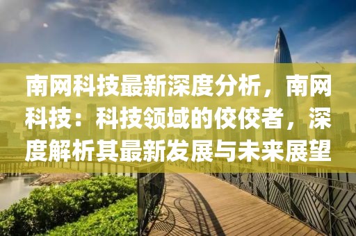 南網(wǎng)科技最新深度分析，南網(wǎng)科技：科技領(lǐng)域的佼佼者，深度解析其最新發(fā)展與未來展望