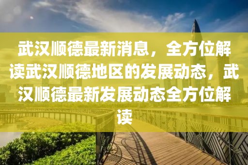 武漢順德最新消息，全方位解讀武漢順德地區(qū)的發(fā)展動(dòng)態(tài)，武漢順德最新發(fā)展動(dòng)態(tài)全方位解讀