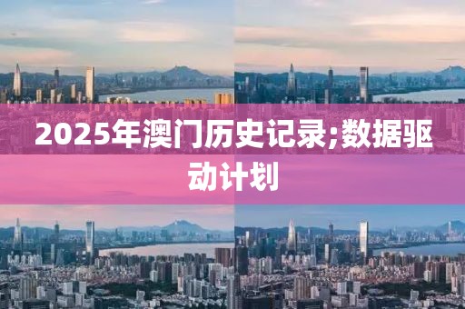 2025年澳門(mén)歷史記錄;數(shù)據(jù)驅(qū)動(dòng)計(jì)劃