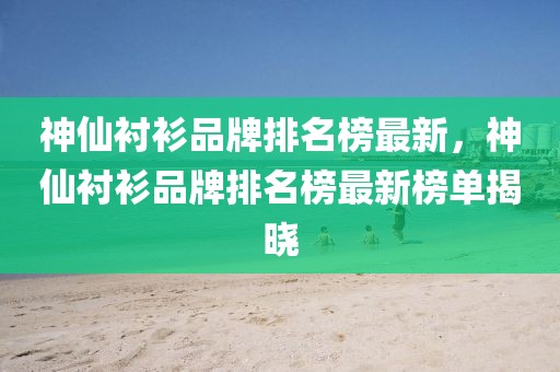 神仙襯衫品牌排名榜最新，神仙襯衫品牌排名榜最新榜單揭曉
