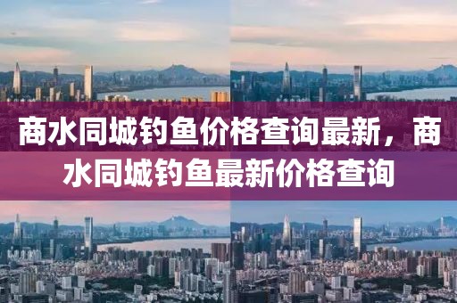 商水同城釣魚價格查詢最新，商水同城釣魚最新價格查詢