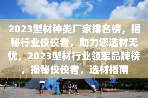 2023型材種類(lèi)廠(chǎng)家排名榜，揭秘行業(yè)佼佼者，助力您選材無(wú)憂(yōu)，2023型材行業(yè)領(lǐng)軍品牌榜，揭秘佼佼者，選材指南
