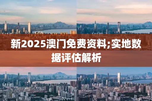 新2025澳門免費(fèi)資料;實(shí)地?cái)?shù)據(jù)評估解析