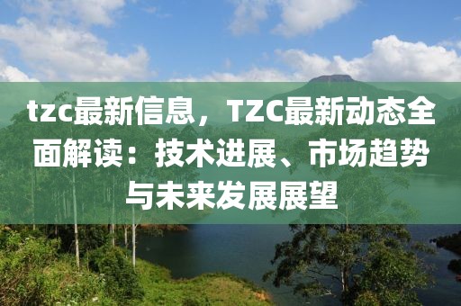 tzc最新信息，TZC最新動態(tài)全面解讀：技術進展、市場趨勢與未來發(fā)展展望
