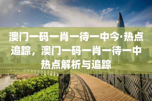 澳門一碼一肖一待一中今·熱點追蹤，澳門一碼一肖一待一中熱點解析與追蹤