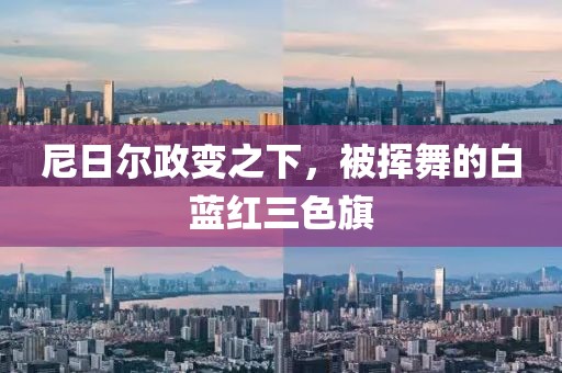 尼日爾政變之下，被揮舞的白藍(lán)紅三色旗