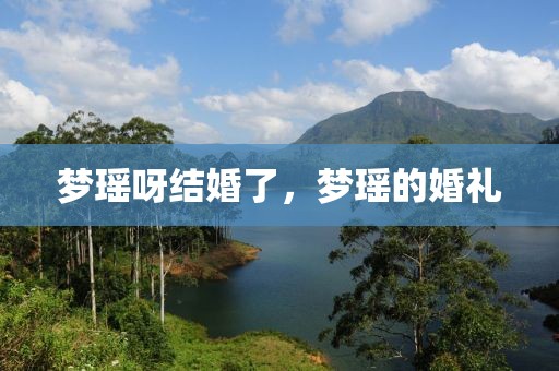 夢瑤呀結(jié)婚了，夢瑤的婚禮