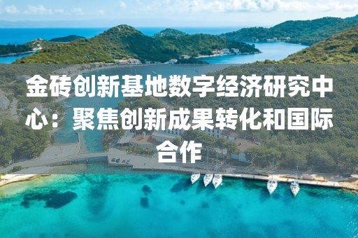 金磚創(chuàng)新基地數(shù)字經(jīng)濟研究中心：聚焦創(chuàng)新成果轉(zhuǎn)化和國際合作