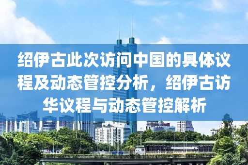 紹伊古此次訪問中國的具體議程及動態(tài)管控分析，紹伊古訪華議程與動態(tài)管控解析