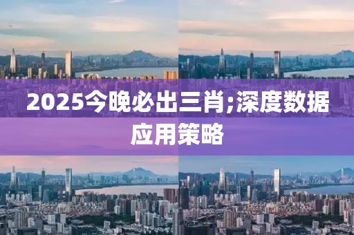 2025今晚必出三肖;深度數(shù)據(jù)應(yīng)用策略