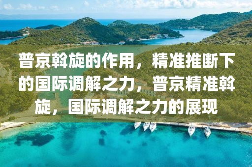 普京斡旋的作用，精準推斷下的國際調(diào)解之力，普京精準斡旋，國際調(diào)解之力的展現(xiàn)