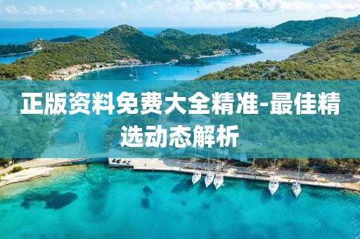 正版資料免費(fèi)大全精準(zhǔn)-最佳精選動態(tài)解析