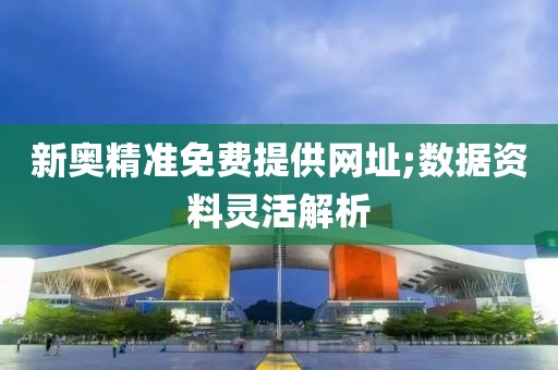 新奧精準免費提供網(wǎng)址;數(shù)據(jù)資料靈活解析