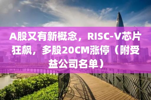 A股又有新概念，RISC-V芯片狂飆，多股20CM漲停（附受益公司名單）