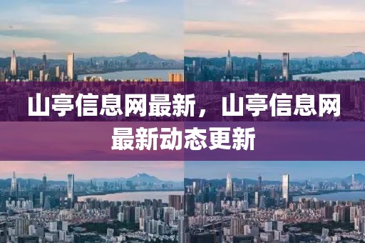 山亭信息網(wǎng)最新，山亭信息網(wǎng)最新動(dòng)態(tài)更新
